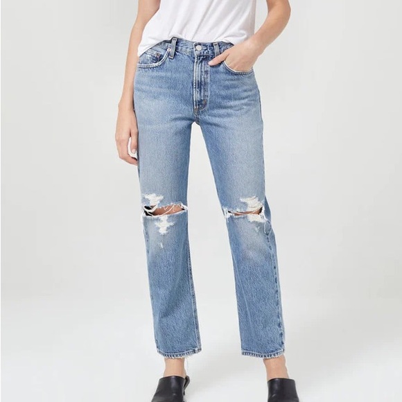 Agolde NWT Mia jeans in Rule mid rise - Picture 4 of 8